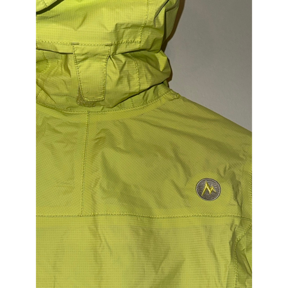 Women's Marmot Precip Rain Jacket Soft Shell Hooded Wind Breaker size XS - Picture 11 of 16
